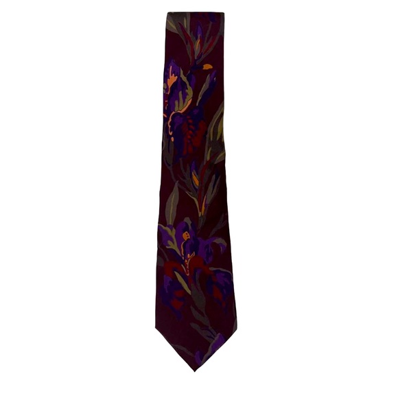 New RALPH LAUREN PURPLE LABEL Men  100% Silk  Tie Made In  Italy - Picture 2 of 5